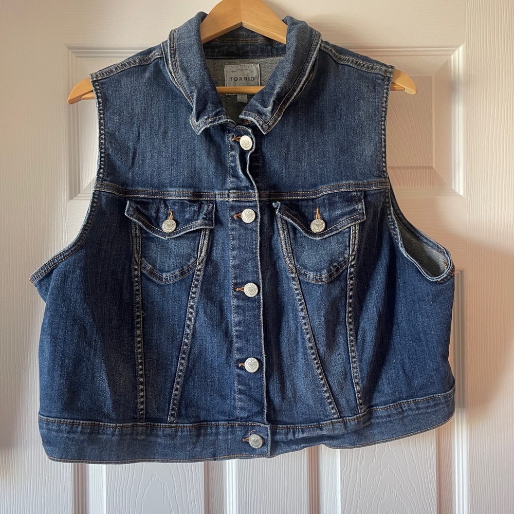 Torrid Denim Vest